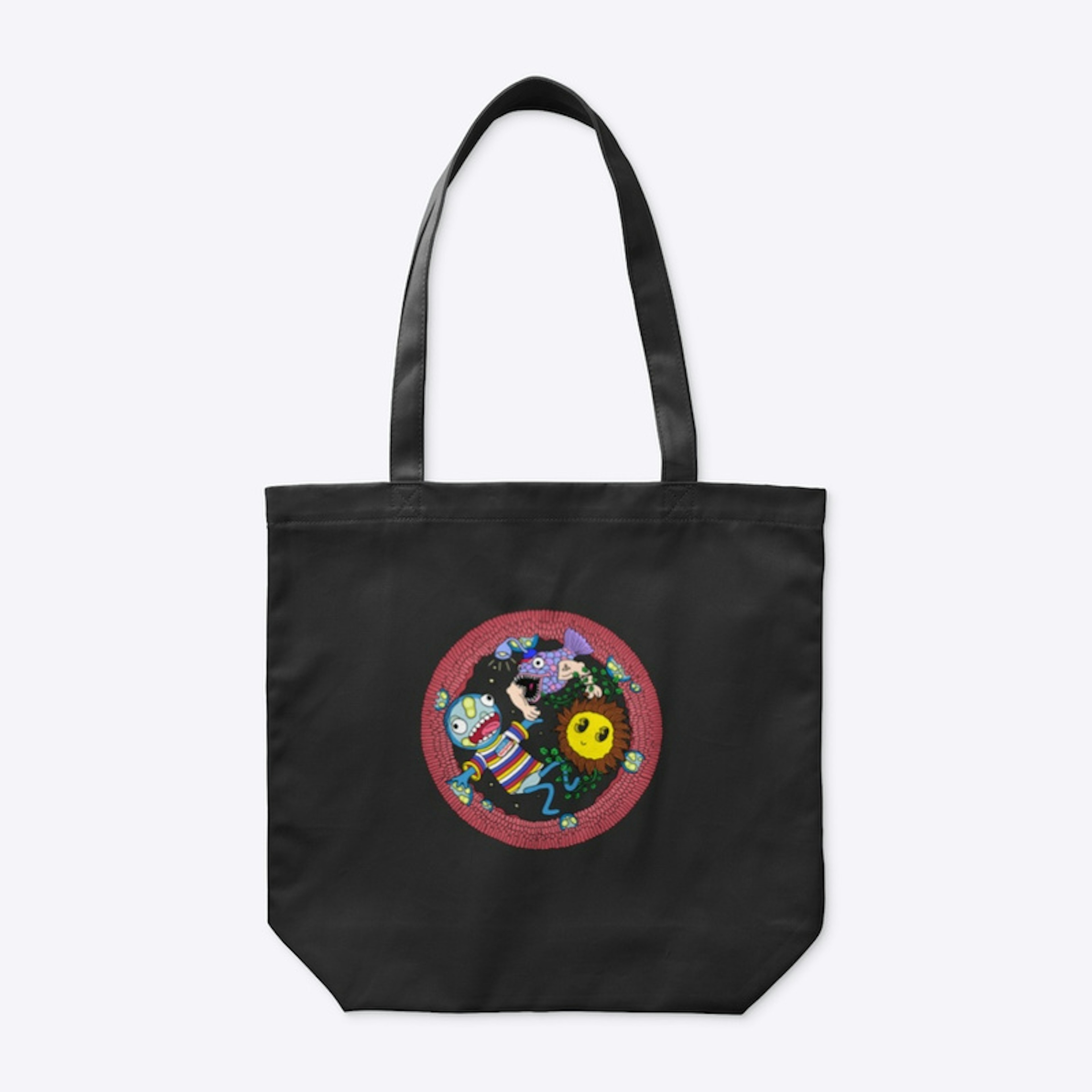 Space Friends tote bag